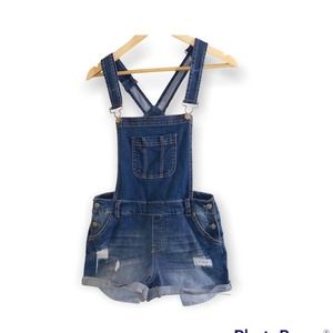 WAX JEAN Overall Shorts Size med